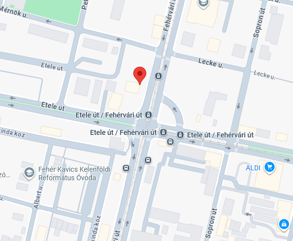 Térkép: Budapest, Fehérvári út 97–99
